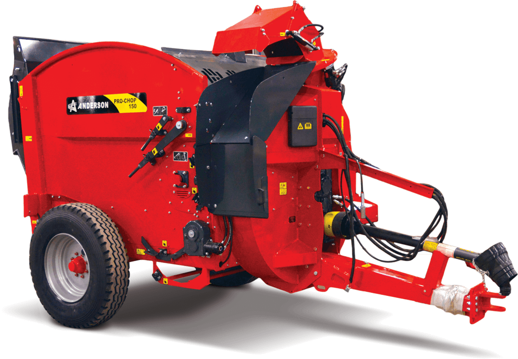 BALE BLOWER TRACTOR