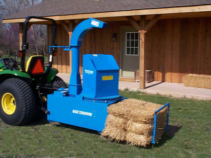 STRAW BLOWER TRACTOR MOUNTED 