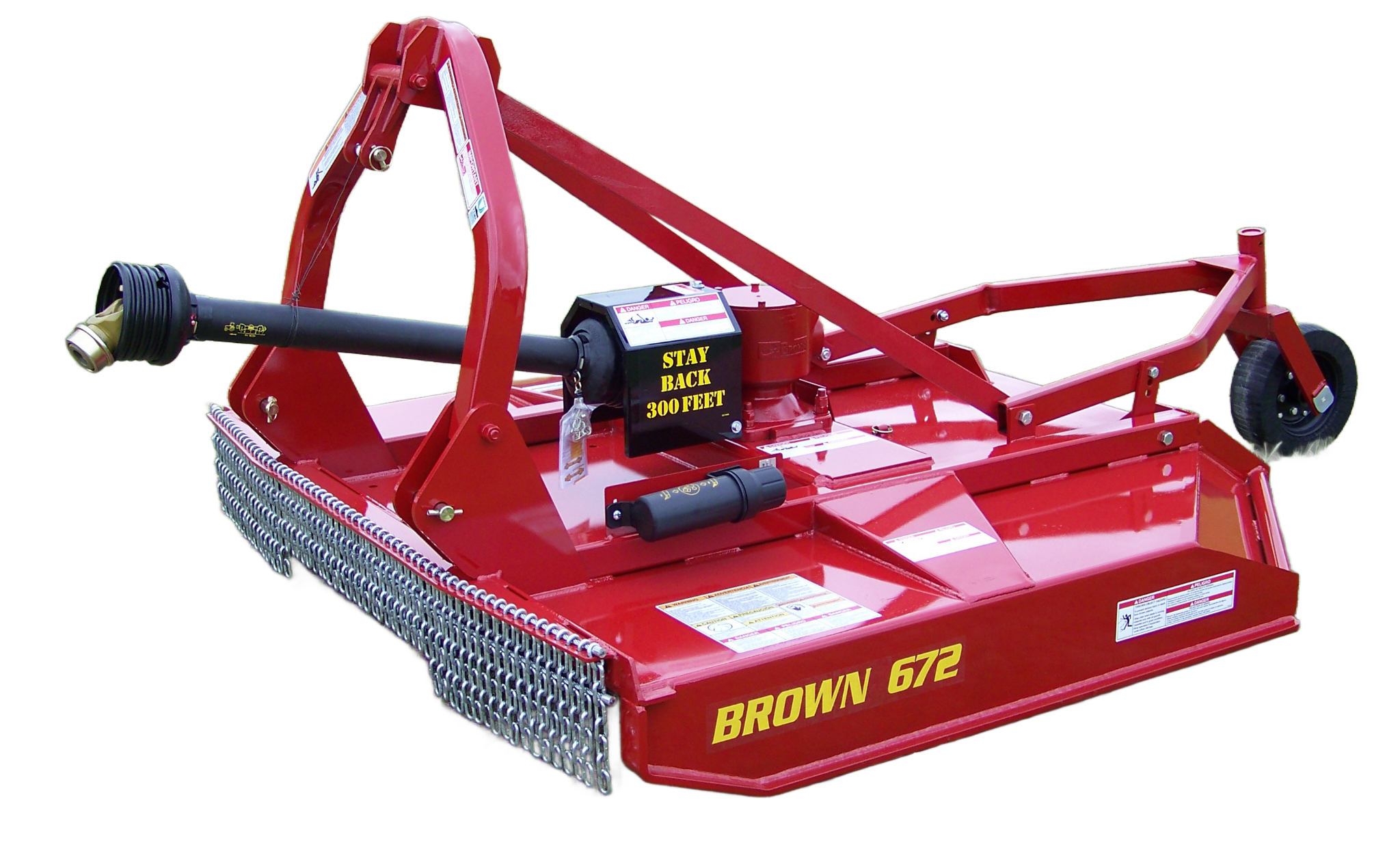 BRUSH CUTTER TRACTOR 3PT HITCH