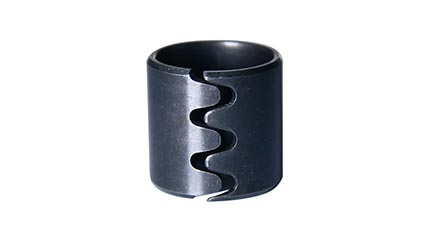 Spring Bushings made from high grade chrome-vanadium AISI 6150 spring steel on all main pivot points.