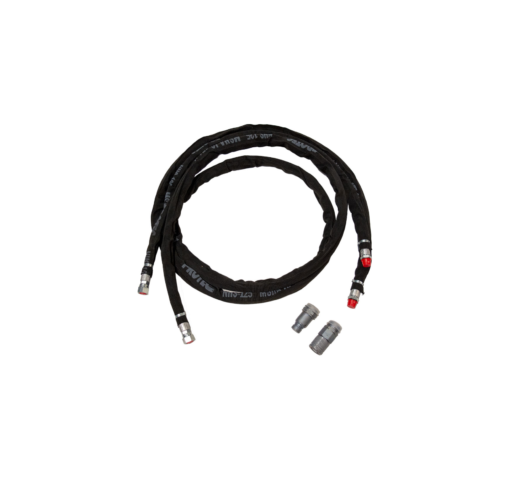 108" L 1/2" Hose Kit With 1/2" ISO FF Couplers | Fits New Style Black Housing EP Diggers