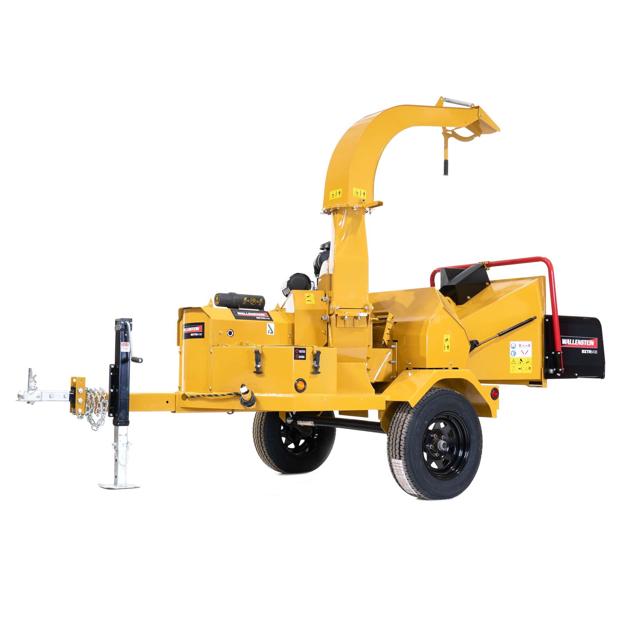 WALLENSTEIN WOOD CHIPPER TRAILER MOUNTED BXTR6438B