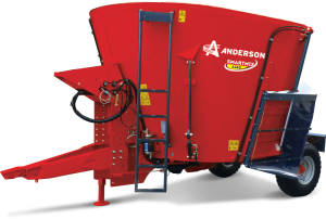 ANDERSON VERTICAL MIXER A280ST (RIGHT SIDE TRAP DISCHARGE)
