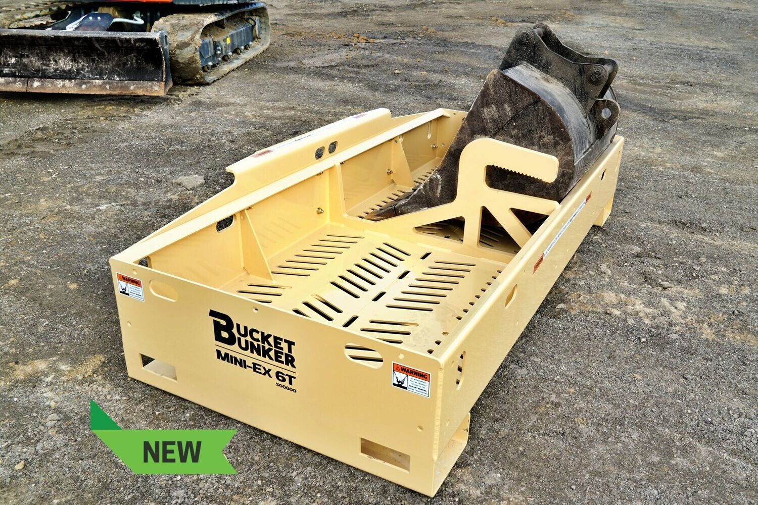 BUCKET BUNKER EXCAVATOR ATTACHMENTS 500600